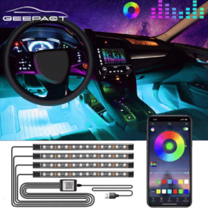 Interior LED Ambient Lighting Strip Kit