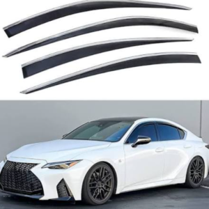 Smoke Tinted Window Visor Rain Guards